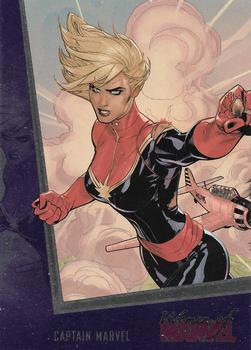 2013 Rittenhouse Women of Marvel Series 2 #9 Captain Marvel Front
