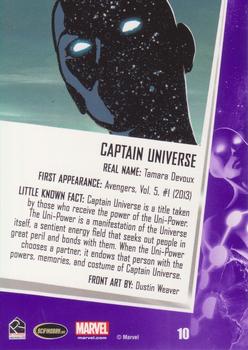 2013 Rittenhouse Women of Marvel Series 2 #10 Captain Universe Back