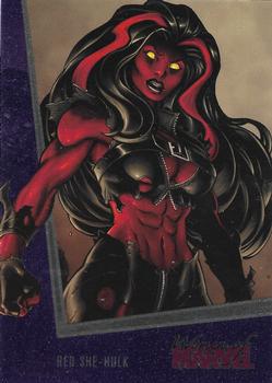 2013 Rittenhouse Women of Marvel Series 2 #60 Red She-Hulk Front