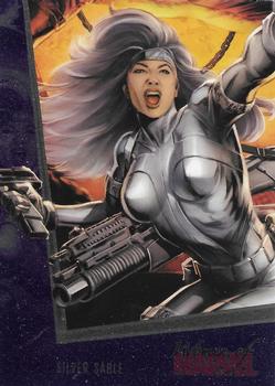 2013 Rittenhouse Women of Marvel Series 2 #70 Silver Sable Front