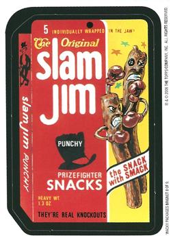2005 Topps Wacky Packages All-New Series 3 - Magnets #8 Slam Jim Front