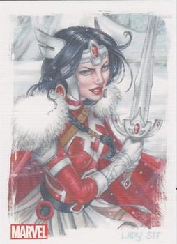 2013 Rittenhouse Women of Marvel Series 2 - Artifex #O7 Lady Sif Front