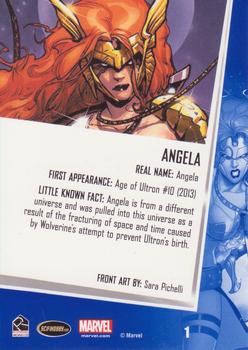 2013 Rittenhouse Women of Marvel Series 2 - Sapphire #1 Angela Back