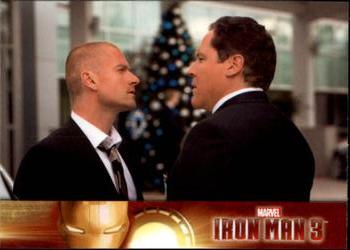 2013 Upper Deck Iron Man 3 #10 While Savin Waits for His Boss Front