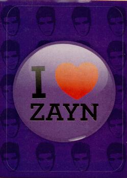 2013 Panini One Direction - Stickers #10 Zayn Malik Front