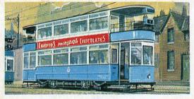 1966 Brooke Bond Transport Through the Ages #28 Electric Tram Front