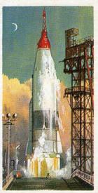 1966 Brooke Bond Transport Through the Ages #50 Space Rocket Front