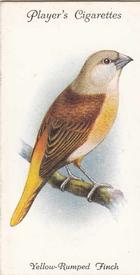 1933 Player's Aviary and Cage Birds #44 Yellow-Rumped Finch Front
