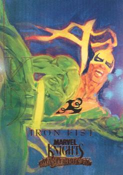 2008 Upper Deck Marvel Masterpieces 3 - Marvel Knights #MK6 Iron Fist Front