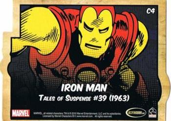 2010 Rittenhouse 70 Years of Marvel Comics - Characters #C4 Iron Man Back