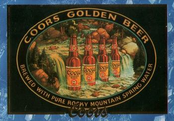 1995 Coors #11 Bottles in the Falls Poster Front