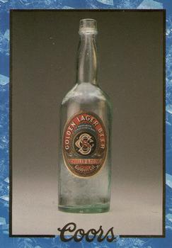 1995 Coors #12 Schueler & Coors Bottle Front