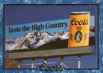 1995 Coors #88 High Country Billboard Front