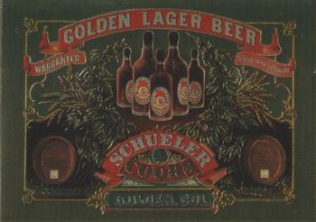 1995 Coors - Golden Moments #1 Schueler and Coors, 1873 Front