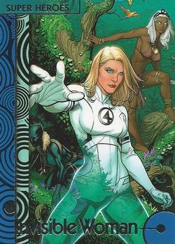 2013 Fleer Retro Marvel  #20 Invisible Woman Front