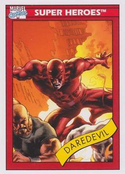2013 Fleer Retro Marvel  - 1990 Marvel Universe Design #6 Daredevil Front
