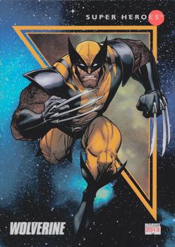 2013 Fleer Retro Marvel  - 1992 Marvel Universe Design #13 Wolverine Front