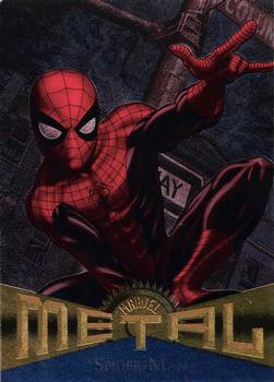 2013 Fleer Retro Marvel  - Metal #5 Spider-Man Front