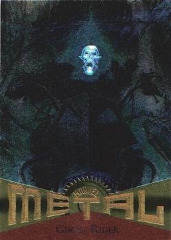 2013 Fleer Retro Marvel  - Metal #30 Ghost Rider Front