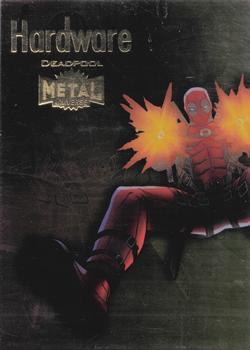 2013 Fleer Retro Marvel  - Metal Hardware #H2 Deadpool Front
