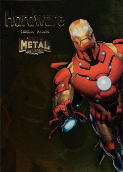 2013 Fleer Retro Marvel  - Metal Hardware #H3 Iron Man Front