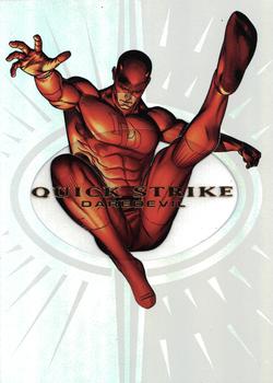2013 Fleer Retro Marvel  - Quick Strike #QS4 Daredevil Front