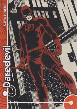 2013 Fleer Retro Marvel  - Retro Stickers #RS15 Daredevil Front