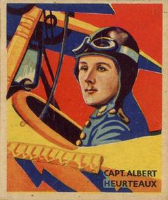 1934 National Chicle Sky Birds (R136) #6 Capt. Albert Heurteaux Front