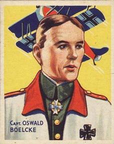 1934 National Chicle Sky Birds (R136) #46 Capt. Oswald Boelcke Front