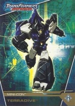 2003 Fleer Transformers Armada - Gold #11 Terradive Front