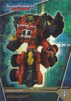 2003 Fleer Transformers Armada - Gold #77 Rollout Front