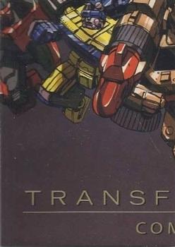 2003 Fleer Transformers Armada - Gold #93 Puzzle A - Piece 9 Front