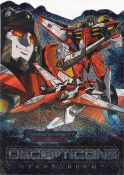2003 Fleer Transformers Armada - Die Cuts #3AD Starscream Front