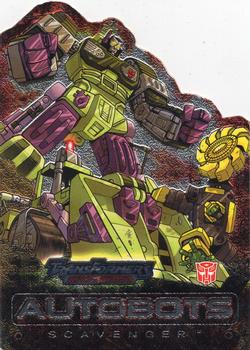 2003 Fleer Transformers Armada - Die Cuts #6AD Scavenger Front