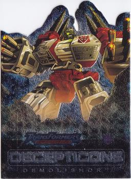2003 Fleer Transformers Armada - Die Cuts #2AD Demolishor Front