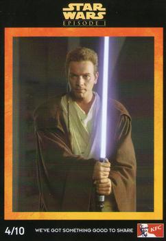 1999 KFC Star Wars Episode 1 (Australia) #4 Obi-Wan Kenobi Front