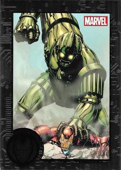 2013 Rittenhouse Marvel Greatest Battles #2 Iron Man / Titanium Man Front
