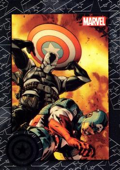 2013 Rittenhouse Marvel Greatest Battles #12 Captain America / Scourge Front