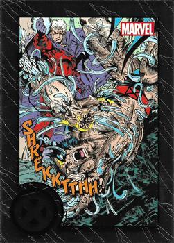 2013 Rittenhouse Marvel Greatest Battles #40 Wolverine / Magneto Front