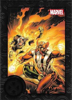 2013 Rittenhouse Marvel Greatest Battles #70 Rogue / Sunfire Front