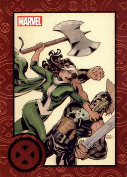 2013 Rittenhouse Marvel Greatest Battles - Red #67 Rogue / Ares Front