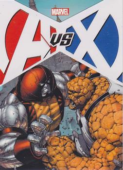 2013 Rittenhouse Marvel Greatest Battles - Avengers Vs X-Men #VS5 Thing / Colossus Front