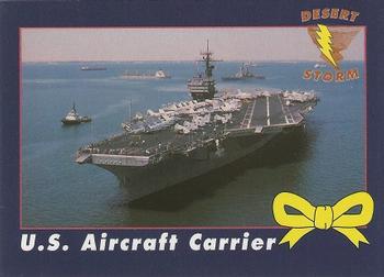 1991 AMA Group Desert Storm Operation Yellow Ribbon #7 U.S. Aircraft Carrier Front