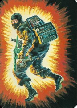 1986 Hasbro G.I. Joe Action Cards #102 Firefly Front