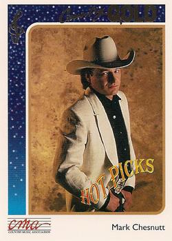1992 Sterling Country Gold - Gold Foil #3 Mark Chesnutt Front