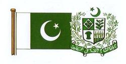 1973 Brooke Bond Flags and Emblems of the World #6 Pakistan Front