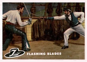 1958 Topps Zorro #3 Flashing Blades Front
