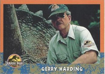 1993 Topps Jurassic Park #29 Gerry Harding Front