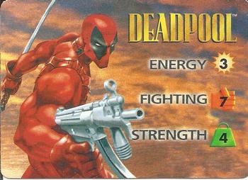 1997 Fleer Spider-Man - Marvel OverPower Characters #NNO Deadpool Front