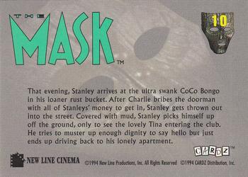 1994 Cardz The Mask #10 CoCo Bongo Back